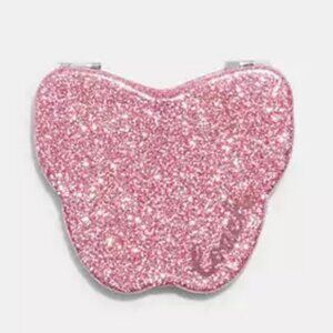 Coach Glitter Butterfly Compact Mirror